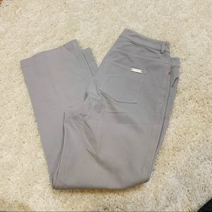 NWOT St. John Grey Straight Leg Jeans